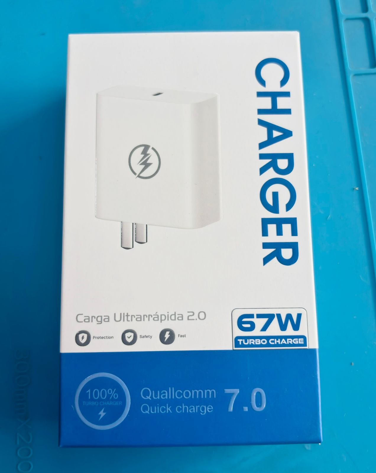 CARGADOR TURBO CHARGER 67W 